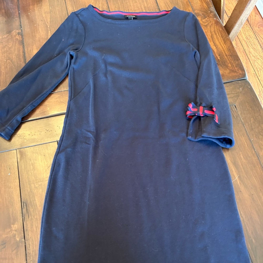 Navy and Red Talbots Dress